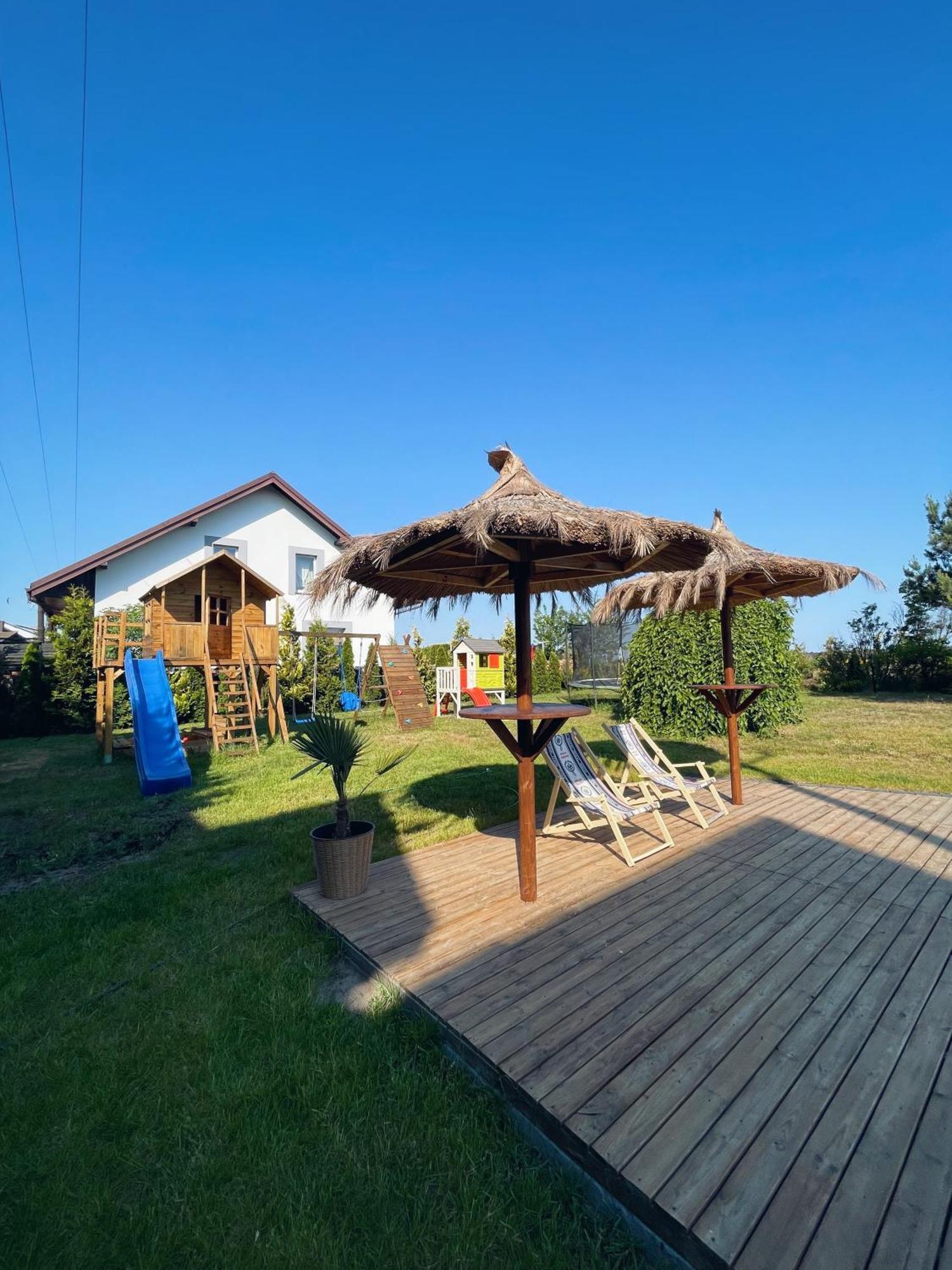 Ostrovia - Pokoje Nad Morzem Ostrowo  Kültér fotó